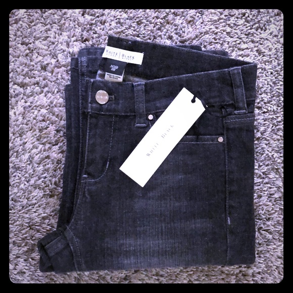 NWT White House | Black Market Dark Gray Jeans - Picture 1 of 8